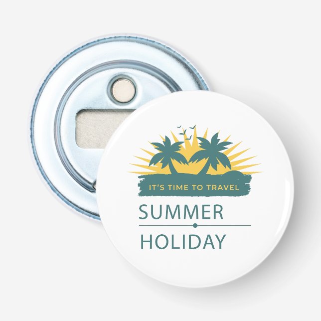 Décapsuleur Vacances d'été Paysage (Devant)