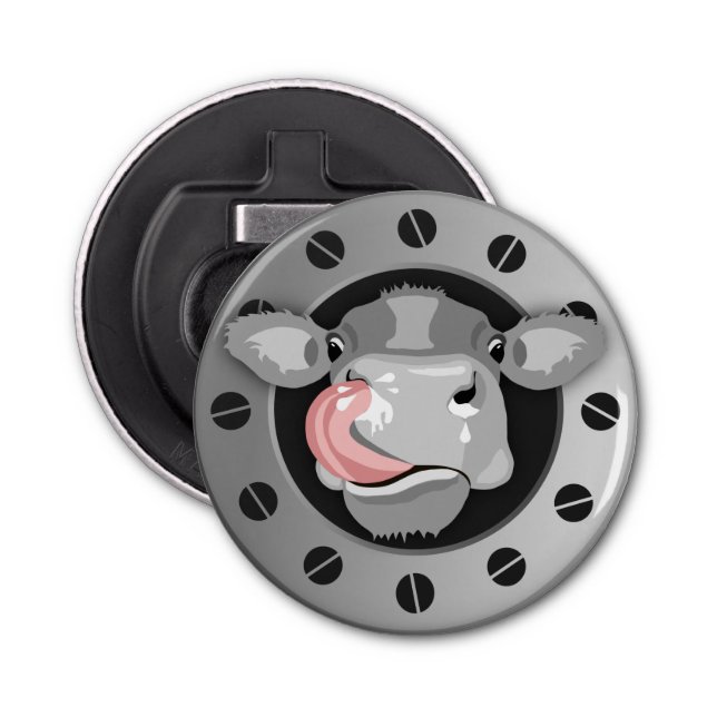 Décapsuleur vache lécher le nez (Devant)