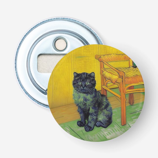 Décapsuleur Van Gogh Black Cat (Devant)