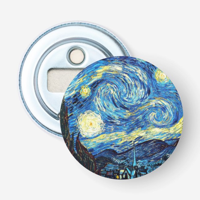 Décapsuleur Van Gogh - Nuit étoilée (Devant)