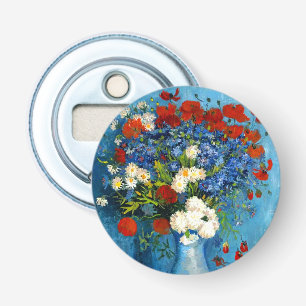 Décapsuleur Van Gogh Vase avec Cornflowers et Poppies