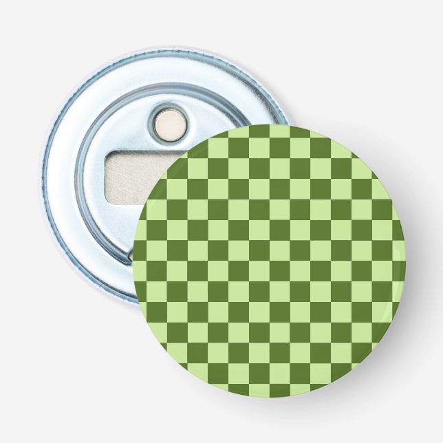 Décapsuleur Vérificateurs vert foncé et vert clair (Devant)