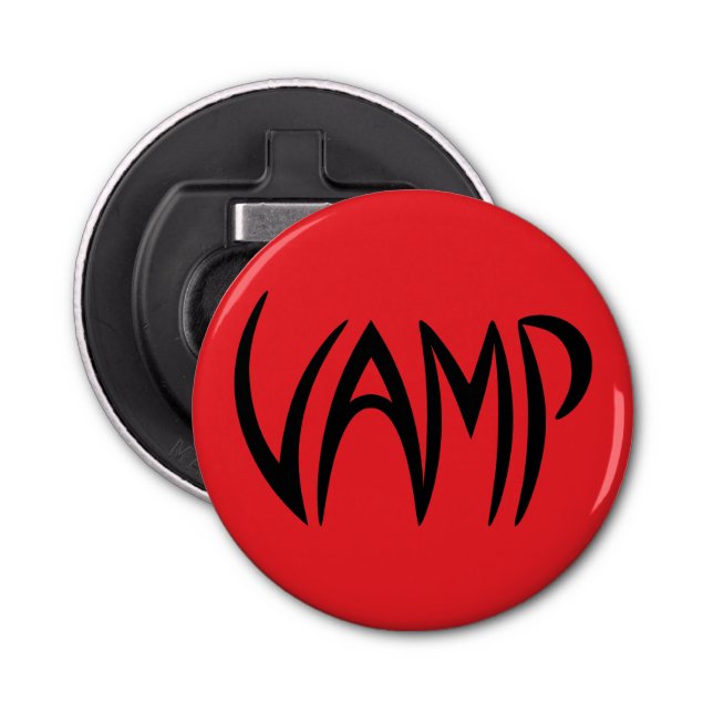 Décapsuleur Version de texte Vamp (rouge/noir) (Devant)