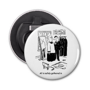 Décapsuleur Vicar a une caricature de l'église cassock Fitting