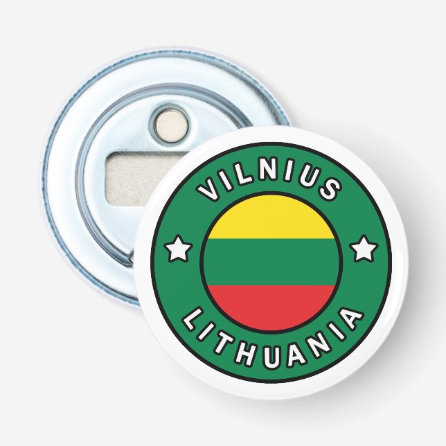 Décapsuleur Vilnius Lituanie (Devant)