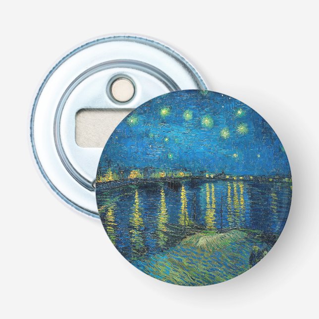 Décapsuleur Vincent Van Gogh Nuit étoilée sur le Rhône (Devant)