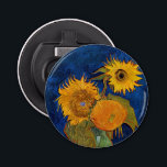 Décapsuleur Vincent van Gogh - Vase avec cinq tournesols<br><div class="desc">Vase avec cinq tournesols - Vincent van Gogh,  Huile sur toile,  août 1888</div>