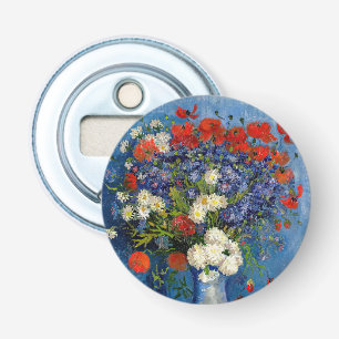 Décapsuleur Vincent van Gogh - Vase avec des Bleuets & Coqueli