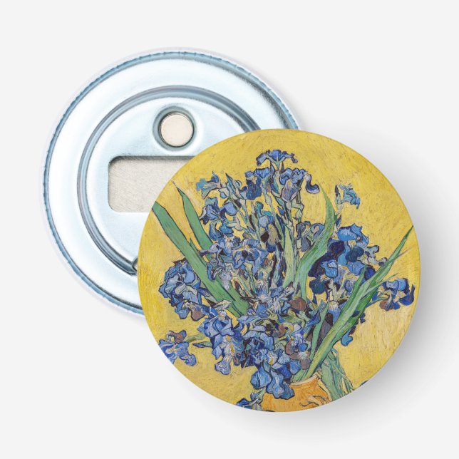 Décapsuleur Vincent van Gogh - Vase avec iris (Devant)