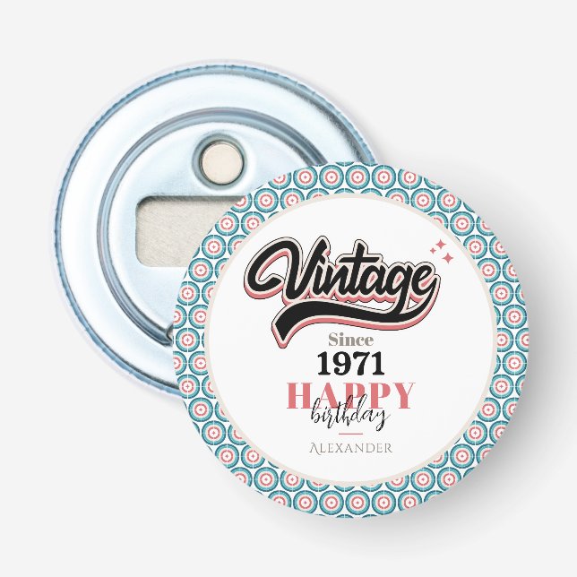 Décapsuleur Vintage depuis - 1971 (Devant)