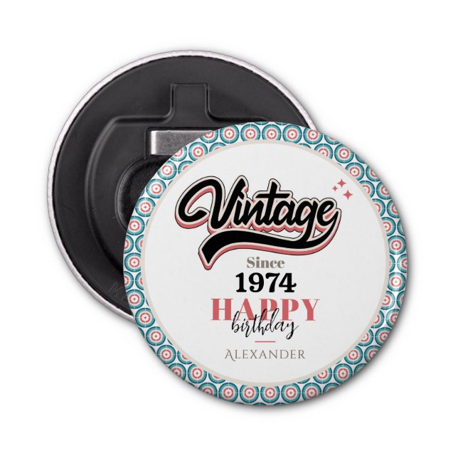 Décapsuleur Vintage depuis - 1974 (Devant)