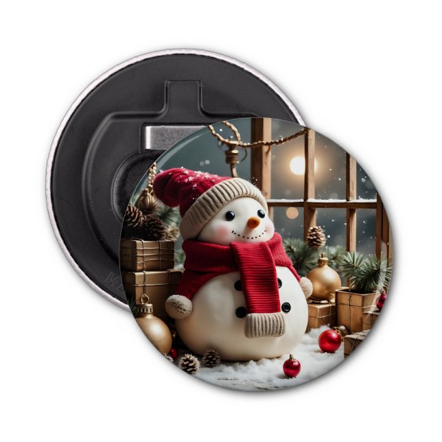 Décapsuleur Vintage Noël - Bottle Opener (Devant)