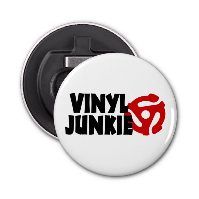 Décapsuleur Vinyl Junkie (Devant)