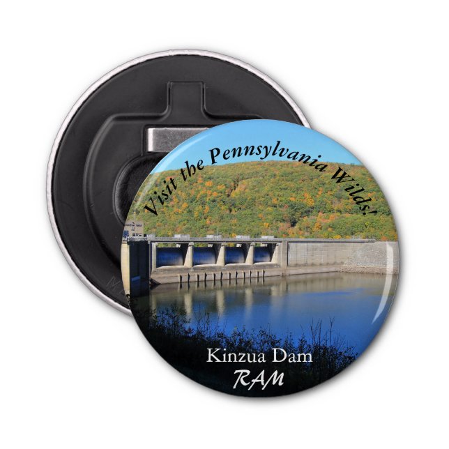 Décapsuleur Visitez PA Wilds pittoresque Souvenir Kinzua Dam (Devant)