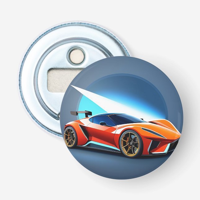 Décapsuleur Voiture de sport élégante au design moderne (Devant)