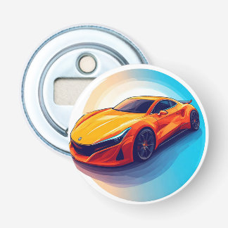 Décapsuleur Voiture de sport vibrante au design moderne