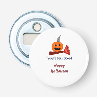 Décapsuleur Vous avez été Hué joyueux Halloween balai citrouil
