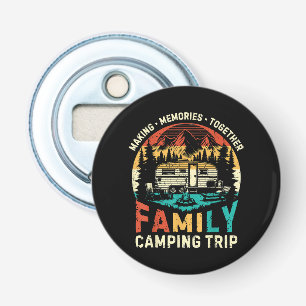 Décapsuleur Voyage de camping en famille créant des souvenirs