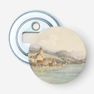Décapsuleur Vue de St. Wolfgang sur le lac Wolfgang Carl Lafit