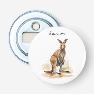 Décapsuleur Wanderer extérieur : aquarelle Kangaroo personnali