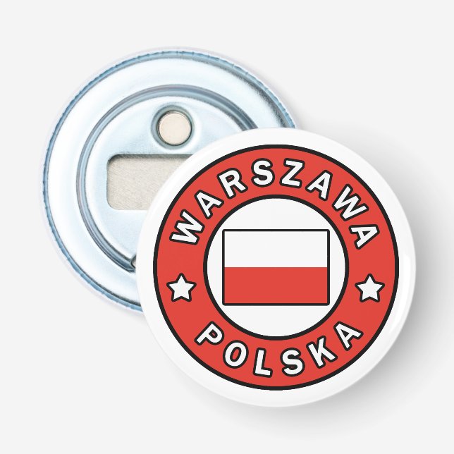 Décapsuleur Warszawa Polska (Devant)
