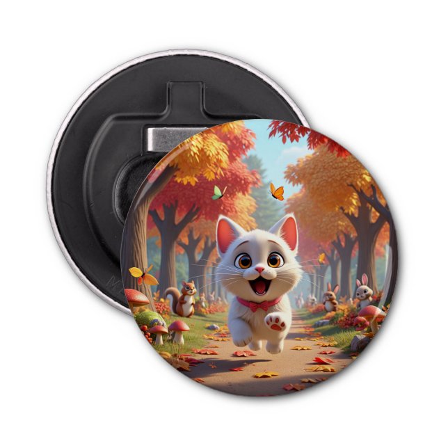 Décapsuleur Wild Escape: Running Cat Bottle Opener (Devant)