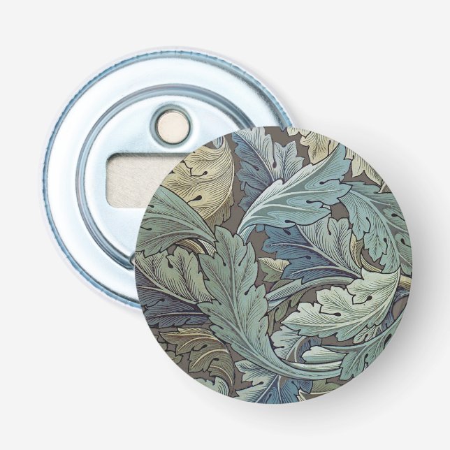 Décapsuleur William Morris Acanthus Sage Fleur Floral Botaniqu (Devant)