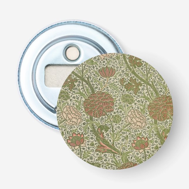 Décapsuleur William Morris Cray Fleur de Sauge Floral Botaniqu (Devant)