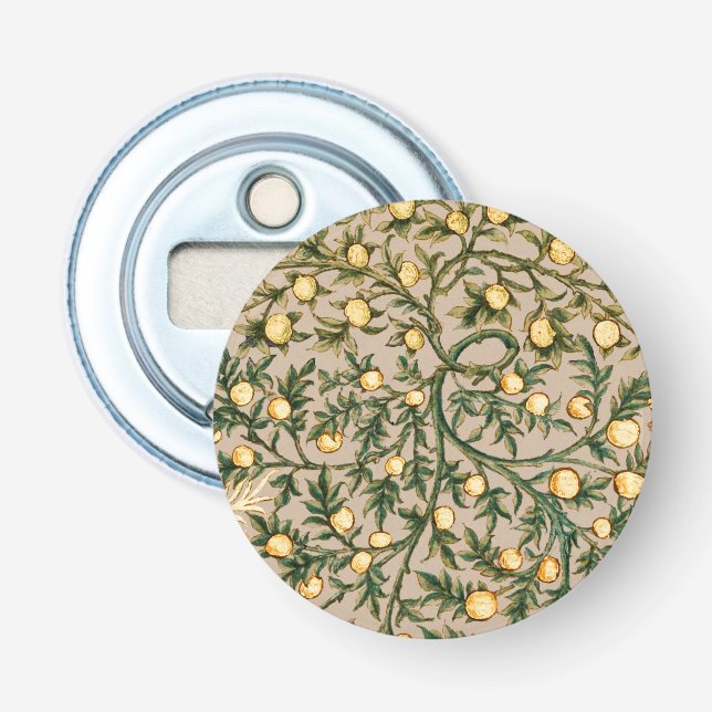 Décapsuleur William Morris Floral Fruit Jardin Fleur Classique (Devant)