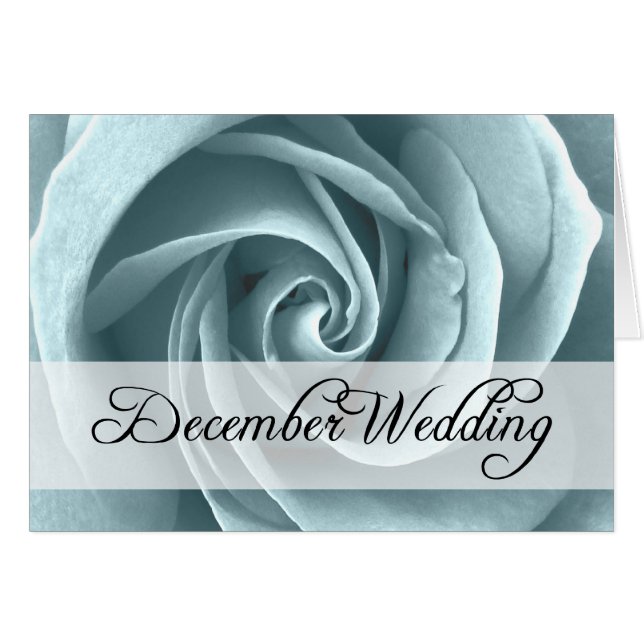 Décembre Mariage : rose de la saison : (Devant horizontal)