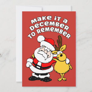 Décembre pour se souvenir de la carte de Noël