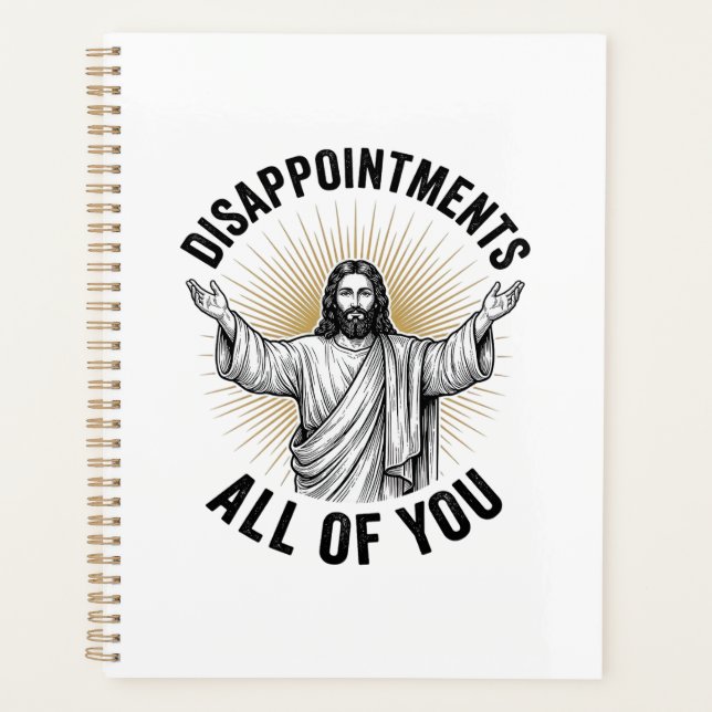 Déceptions Vous Tous Tee-shirt Religieux Vintage (Devant)