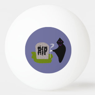 Décès dans le cimetière balle de Ping Pong Hallowe