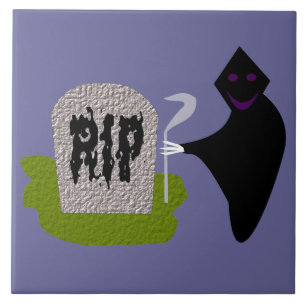 Décès dans le cimetière Carreau d'Halloween