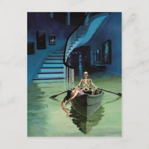 Décès d'aviron ~ Carte postale