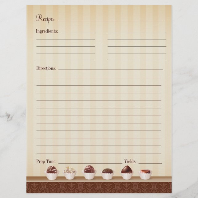 Décès par recette de chocolat Insérer des pages (Devant)