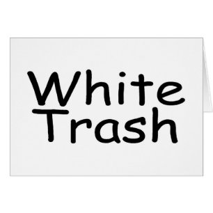Déchets blancs