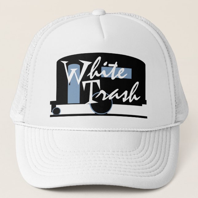 Déchets blancs potables de casquette de remorque (Devant)