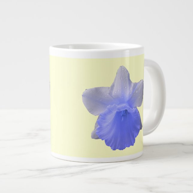Déchets Daffodil Bleu Mug (Devant droit)