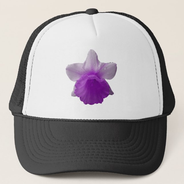 Déchets Daffodil Purple Casquette Floral (Devant)