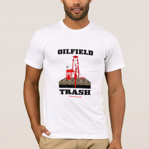 Déchets de gisement de pétrole, T-shirt de déch