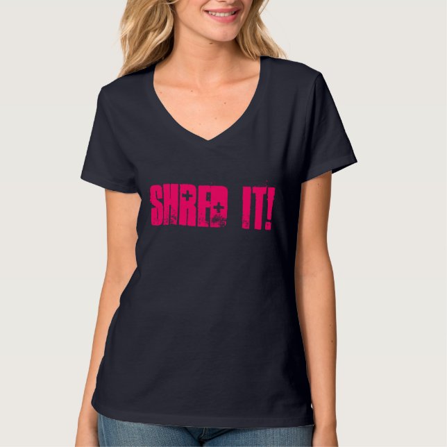 DÉCHIQUETEZ-LE ! PETIT T-SHIRT (Devant)