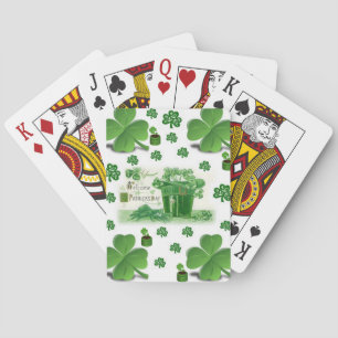 Deck de cartes de jeu de St. Patrick