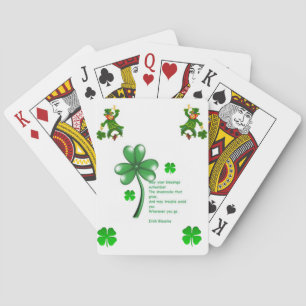 Deck de cartes de jeu de St. Patrick