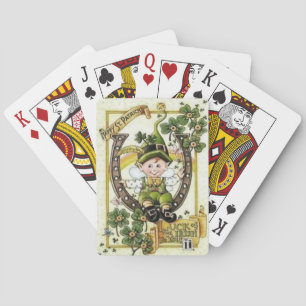 Deck de cartes de jeu de St. Patrick