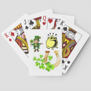 Deck de cartes de jeu de St. Patrick