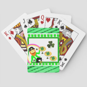 Deck de cartes de jeu de St. Patrick