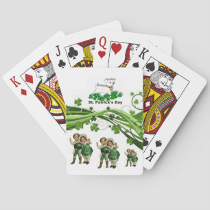 Deck de cartes de jeu de St. Patrick