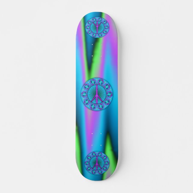 Deck de skateboard Peace ~ Leaf (Devant)