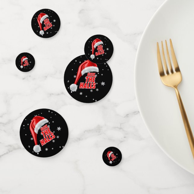 Deck Les Halls Snow Collection Table Confetti (Groupe)